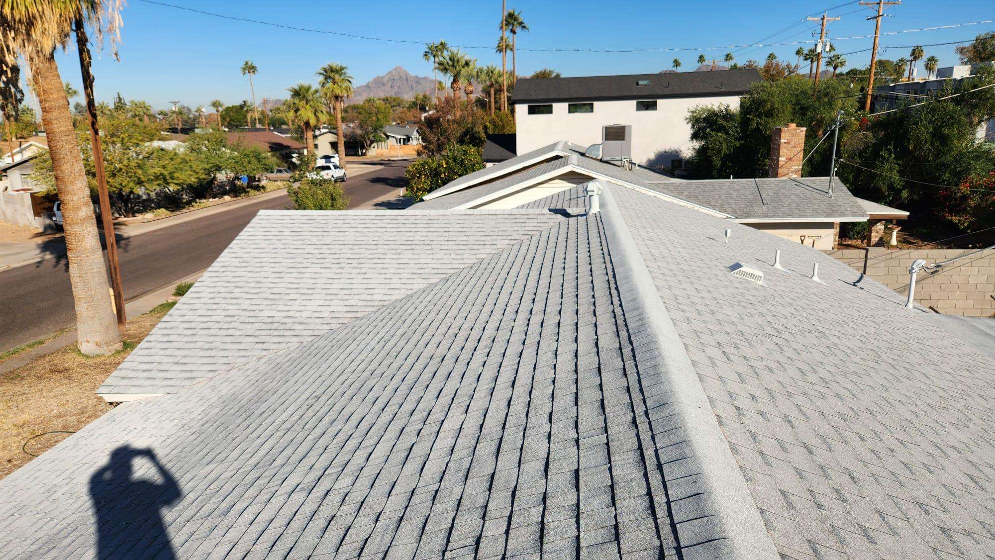 Shingle Roof by German Roofing (after shot)